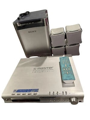 Sony HCD-C770 S-Master 5.1 Surround Sound DVD / CD Changer - Missing 1 Speaker - Image 1 of 4