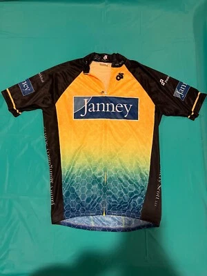 Camiseta deportiva de ciclismo Champ Systems.com Janney Montgomery Scott talla adulto grande Foto 1 de 4