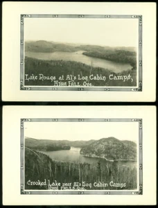 2 POSTCARDS - HIGH FALLS, QUEBEC - Bild 1 von 1