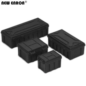 4x Accessory Decoration Garage Storage Box For 1/10 RC Crawler SCX10 90046 TRX4 - Picture 1 of 33