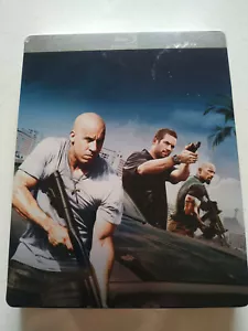 Fast And Furious 5 Steelbook Metallica Vin Diesel Paul Walker - Blu-Ray + DVD - Picture 1 of 14