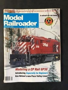 Model Railroader Magazine January 1991 Modeling a CP Rail GP38 - Bild 1 von 2