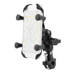 Support téléphone portable moto vélo 360° pivotant en alliage d'aluminium support téléphone_CA - Photo 1 sur 7