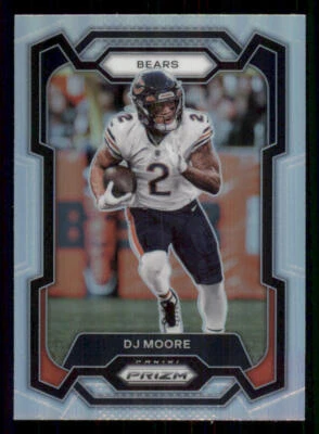 2023 Panini Prizm Prizms Silver #47 D.J. Moore - Image 1 of 2