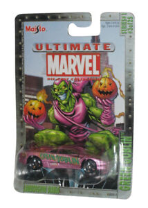 Marvel Ultimate Spider-Man (2002) Maisto Green Goblin Purple Lamborghini Diablo 