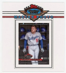 2022 Topps Stadium Club Oversized Topper Master Photo Variation Freddie Freeman - Picture 1 of 2