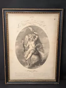 Grabado Original - El Poder Universal del Amor, Templo de Flora, Enmarcado - Imagen 1 de 7