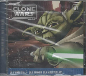 Star Wars The Clone Wars 01 Der Hinterhalt Der Angriff der Malevolence CD NEU - Bild 1 von 2