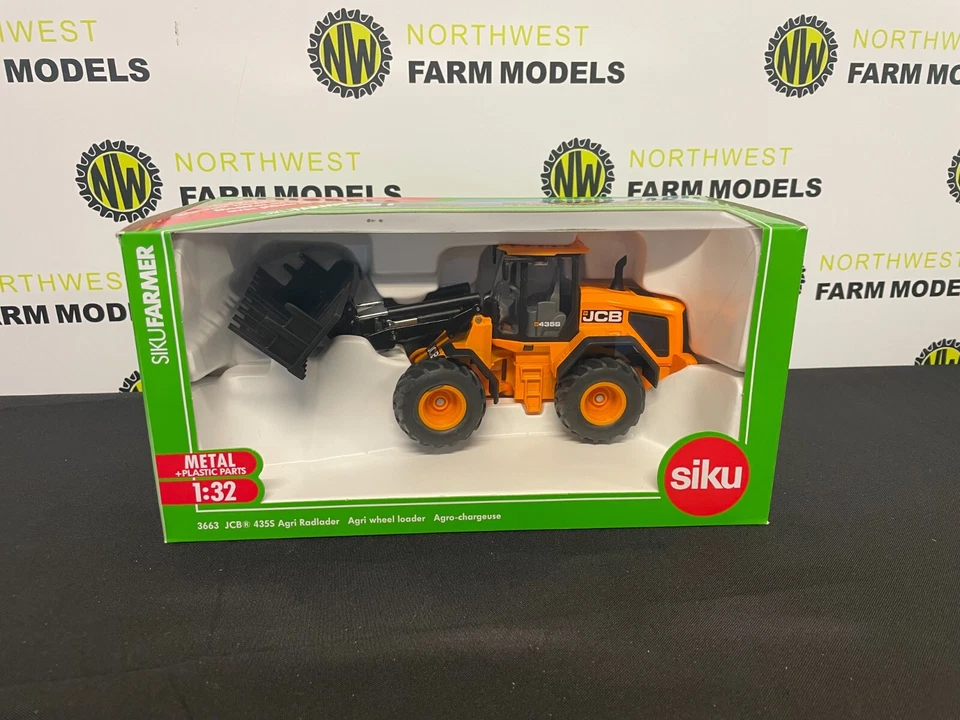 SIKU 3663 1:32 SCALE JCB 435S AGRI WHEEL LOADER - Image 1 of 1