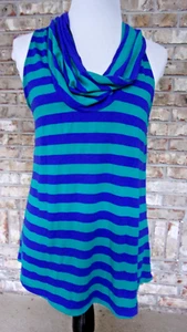 KENAR SZ L COWL NECKLINE RAYON BLEND KNIT PREPPY RETRO TOP NWT - Picture 1 of 6