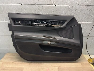 BMW F01 F02 740LI 750LI 760LI OEM 11-16 FRONT LEFT DRIVER SIDE DOOR PANEL COVER - Image 1 of 4