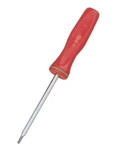 Genius Tools #4 Square Screwdriver w/Plastic Handle, 100mmL - 500054 - Picture 1 of 1