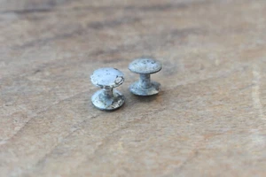WWII WW2 Military rivets for chin strap German helmet - Original - Picture 1 of 5