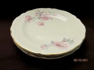 2 Vintage EDWIN M KNOWLES CHINA CO-Porcelain Dessert plates- 6 inches - Picture 1 of 5