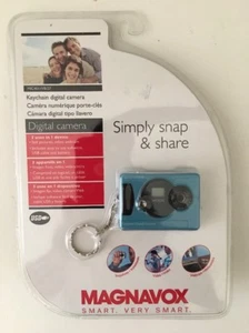 Magnavox Keychain "Simply, Snap and Share" Smart Digital Camera -Blue NEW - Picture 1 of 6