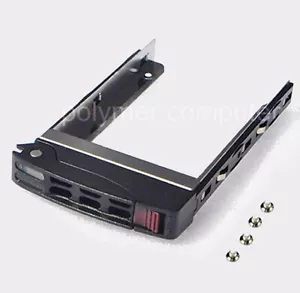 SuperMicro 2.5" Hot-swap SAS SATA SSD Caddy HDD Drive Tray screws Priority SHIP - Picture 1 of 1