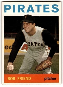1964 Topps Bob Friend #20 Pittsburgh Pirates - Picture 1 of 2