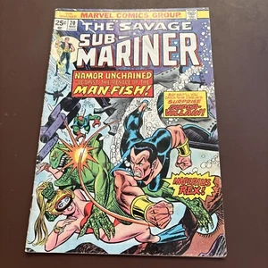 The Savage Sub-Mariner #70 1974 Namor Unchained 3,5 sehr guter Zustand - Kombiversand - Bild 1 von 12