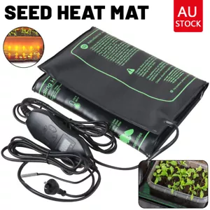 Seedling Heating Mat 50W Temperature Controller Heat Thermostat Propagation Seed - Picture 1 of 14