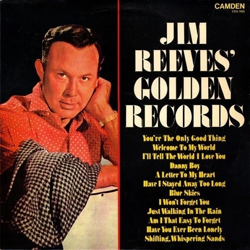 JIM REEVES Golden Records Vinyl Record Album LP RCA Camden Country Music - Image 1 of 4