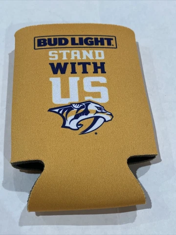 Nashville Predators Hockey/Bud Light- 2017 - can koozie/ insulator, NWOT Cover