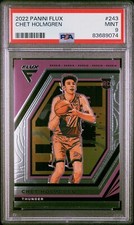 Chet Holmgren 2022-23 Panini Flux #243 Rookie RC OKC Thunder PSA 9