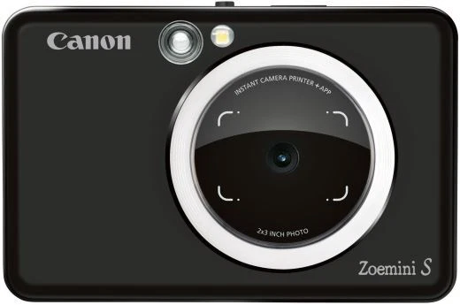 A - Canon Zoemini S Pocket Instant Camera - Matte Black - Image 1 of 1