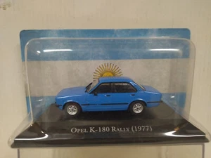 OPEL K 180 1977 RALLY BLUE (OPEL KADETT C) ARGENTINA 1:43 SALVAT IXO - Imagen 1 de 2