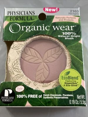 Physicians Formula Organic Wear Blush, # 2163 Pink Organics eco blends 0.19 oz. - Image 1 of 4