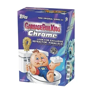 Cubo de basura cromado Topps 2023 niños serie original 6 caja bláster sellada de fábrica - Imagen 1 de 1