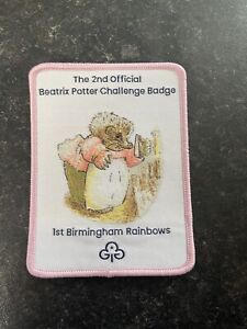 Girlguiding Beatrix Potter challenge badge