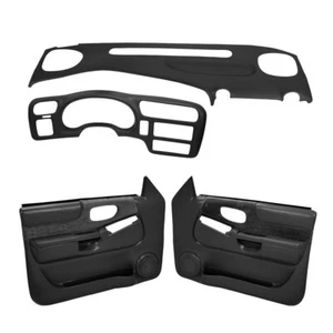 Coverlay Black Door Panel Dash Cover Kit 18-647C47F For 98-02 S10 S15 Sonoma - Picture 1 of 10