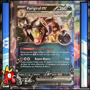 Carte Pokémon : Farigiraf EX 108/162 - TEF Forces Temporelles - RR - NEUF - FR - Imagen 1 de 3