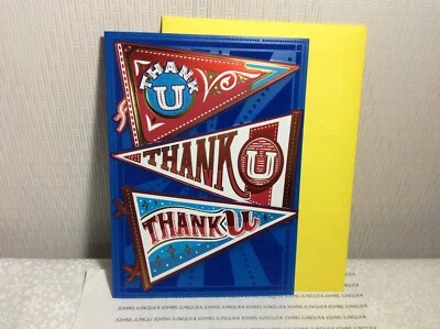 TARJETA DE FELICITACIÓN AVANTI AGRADECIMIENTO Nueva con Sobre "¡Estás en una liga propia!" Foto 1 de 2