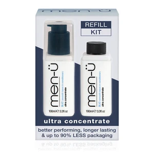 men-u Refill Kit - SLIC (smooth leave in conditioner | Silky Shine for Dry Hair - Picture 1 of 6