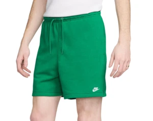 Nike Club Fleece Shorts Mens 2XL Embroidered Futura Logo Green FN3520 365 - Picture 1 of 6