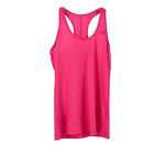 Adidas Tank Top Neon Pink Ribbed Scoop Neck Racerback Athletic Shirt Womens S