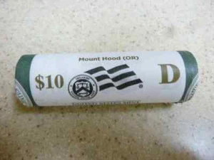 2010-D Mt. Hood National Forest, Oregon, Quarter Dollar Roll (US Mint ATB Roll) - Picture 1 of 1