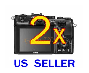 2x Nikon Coolpix P710 Coolpix P7100 Camera LCD Screen Protector Guard Film - Picture 1 of 1