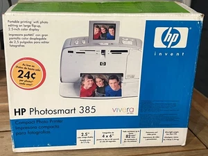 HP PhotoSmart 385 LCD GoGo Compact Photo Printer NOS - Bild 1 von 3