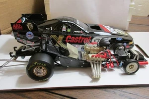 John Force Castrol GTX/Champion 2001 Mustang Funny Car 1 of 3,000 FREE SHIPPING - Picture 1 of 11