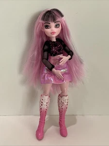 Monster High Draculaura Skulltimate Secrets Fearidescent Puppe mit hohen Stiefeln - Bild 1 von 9