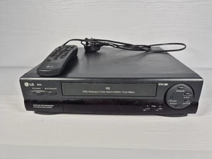 LG N23I VHS Player Kassettenrecorder NTSC Wiedergabe getestet & funktionsfähig mit Fernbedienung  - Bild 1 von 24