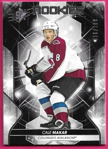 2019-20 Upper Deck SPX Hockey CALE MAKAR #83 Rookies 036/199 Rookie - Picture 1 of 2