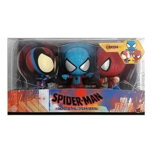 Hot Toys Cosbi Cosbaby Spider-Man A Través de la Araña Verso Conjunto Un Juego de Figuras de Vinilo - Imagen 1 de 1