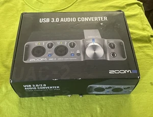 Zoom UAC-2 USB 3.0 Audio Converter Midi in/Out Class compatible for ipad  - Picture 1 of 7