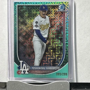 yoshinobu yamamoto /299 WS MVP Dodgers - Picture 1 of 2