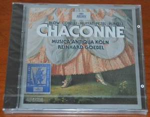Reinhard Goebel Corelli Purcel Chaconne - Sealed 1997 German Archiv Label CD - Picture 1 of 3