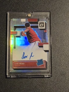 2022 Donruss Optic #RRS-LF Luis Frias Rated Rookie Signatures - Picture 1 of 2