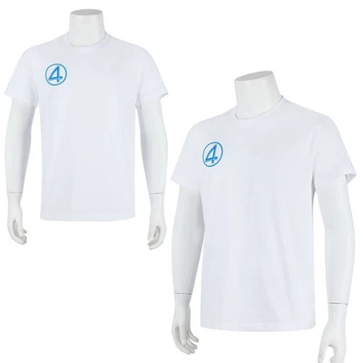 Camiseta Los Cuatro Fantásticos Primeros Pasos Juegos con disfraces Hombres Camisa Blanca Foto 1 de 4